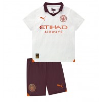 Dres Manchester City Gostujuci za djecu 2023-24 Kratak Rukav (+ kratke hlače)